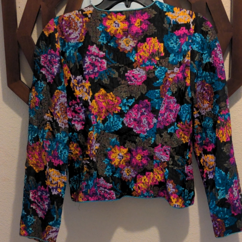 Vintage Silk Maggie London Blazer - Picture 6 of 6